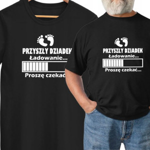 Koszulka Dla Przyszłego Dziadka Będę Dziadkiem