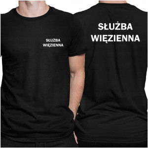 Koszulka Dla Strażnika Więziennego Więzienna Napis