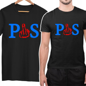 Koszulka Jeb*ć Pis Anty Pis 8 Osiem Gwiazd Strajk