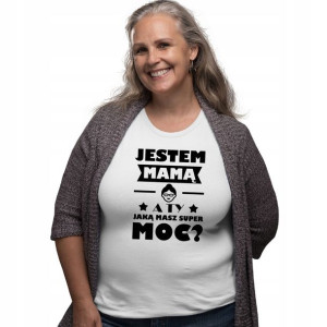 Koszulka Jestem Mamą Superbohater Na Dzień Matki