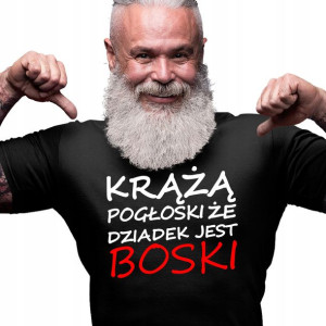 Koszulka Krążki Pogłoski Że Dziadek Jest Boski