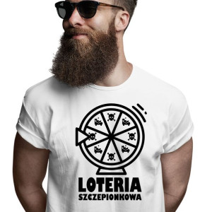 Koszulka Loteria Szczepionkowa Lockdown Pandemia