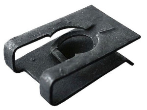 10x Audi Seat Blaszka 16,5x11 Na Wkręt 4,8 Docisk Czarna