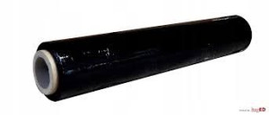 Folia Stretch 1,5kg Czarna Strecz Strech Czarny