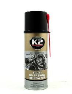 K2 SPRAY Do smarowania pasków klinowych 400ml
