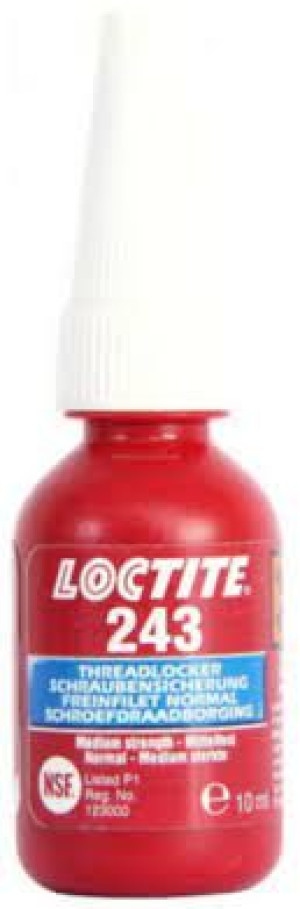 LOCTITE 243 10ml Klej do połączeń gwintowych