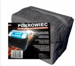 OCIEPLACZ AKUMULATORA C pokrowiec z uchwytem 75AH