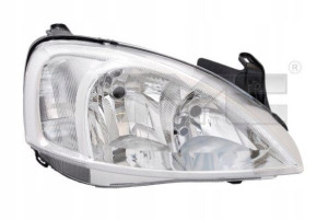 OPEL CORSA C 00-03 Reflektor lampa H7+H7 lewy