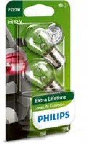 Philips Ecovision P21/5w Longlife 12v Bay15d Duo