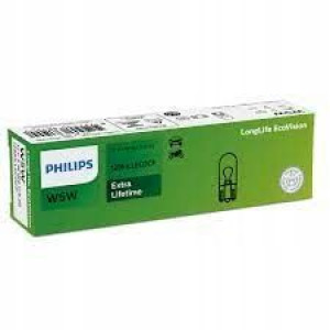 Philips Longlife Ecovision W5w 12v 5w W2,1x9,5d