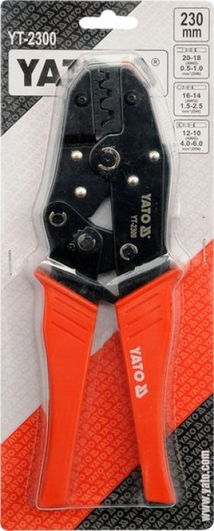 Zaciskarka Do Konektorów 0,5 Do 6mm Yato Yt-2300