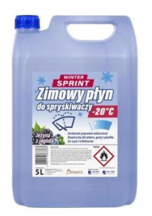 Zimowy Płyn Do Spryskiwaczy 5l Jeżyna Z Jagodą
