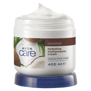Avon Uniwersalny Krem Do Ciała Rąk Twarzy Z Olejkiem Kokosowym 400 Ml