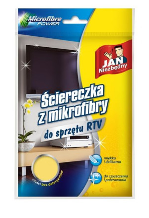 Sarantis Jan Niezbędny Ściereczka z mikrofibry do sprzętu RTV 1szt