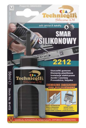 Smar silikonowy do uszczelek plastiku 50ml
