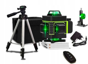 Laser Samopoziomujący Hilda 16 Linii 4d Statyw 150