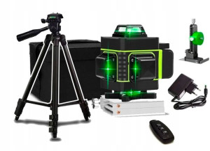 Laser Samopoziomujący Hilda 16 Linii 4d Statyw 100
