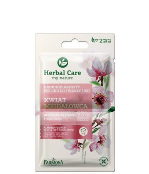 Farmona Herbal Care Peeling drobnoziarnisty Kwiat Migdałowca - saszetka 5ml