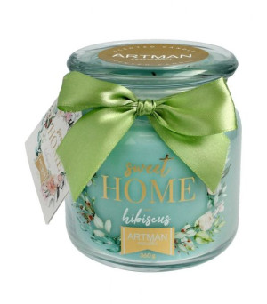 ARTMAN Świeca zapachowa Sweet Home Hibiscus słoik mały 1szt-360g