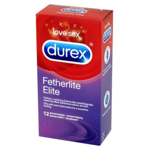Durex Prezerwatywy Fetherlite Elite 12 szt