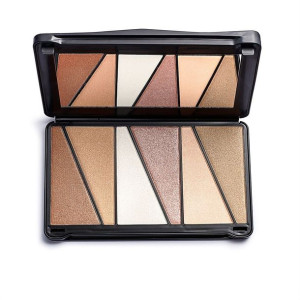 Makeup Revolution Paleta rozświetlaczy do twarzy Shook Highlight Palette, 1