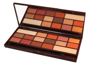 I Heart Revolution Chocolate Paletka cieni do powiek (16) Orange 1szt