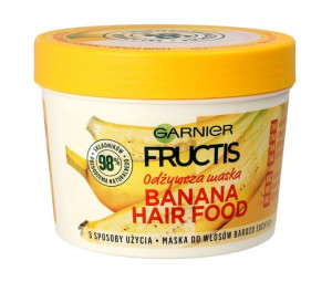 Fructis Hair Food Maska do włosów odżywcza Banana 390ml