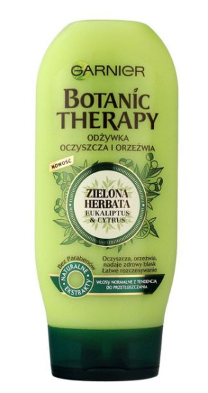 Garnier Botanic Therapy Zielona Herbata Odżywka do włosów normalnych i prze