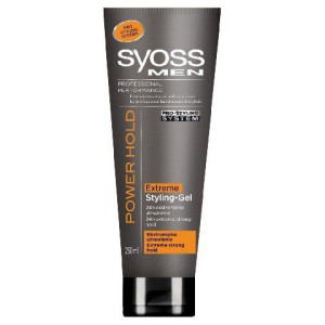 Schwarzkopf Syoss Power Hold Żel do włosów dla mężczyzn 250ml