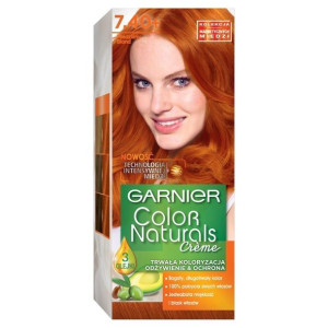 Garnier Color Naturals Krem koloryzujący nr 7.40+ Miedziany Blond 1op