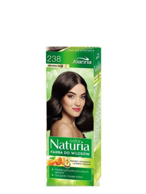 Joanna Naturia Color Farba do włosów nr 238-mroźny brąz 150g