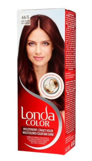 Londacolor Cream Farba do włosów nr 66/5 jasny kasztan 1op.