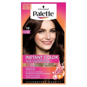 Palette Instant Color Szamponetka koloryzująca Ciemny Brąz nr 19 1szt