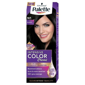 Palette Intensive Color Creme Krem koloryzujący nr N1-czerń 1op.