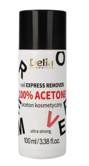 Delia Cosmetics Aceton kosmetyczny 100% ultra strong 100ml
