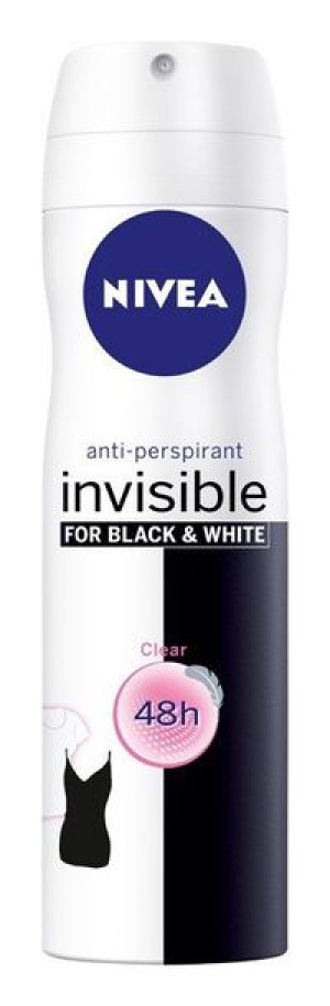 Nivea Dezodorant INVISIBLE CLEAR spray damski 150ml