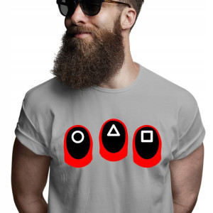 Tshirt Na Prezent Squid Game Netflix Serial Gra