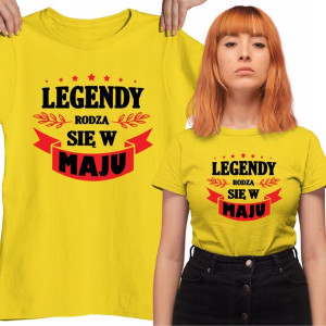 Tshirt Na Prezent Urodzinowy Urodziny W Maju Maj