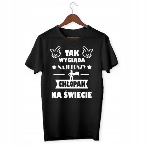 Tshirt Prezent Na Dzień Chłopaka Najlepszy Chłopak