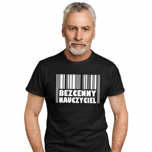 Tshirt Prezent Na Dzień Nauczyciela Bezcenny
