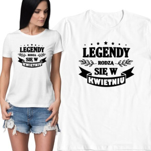 Tshirt Śmieszny Zabawny Prezent Na Urodziny Legend