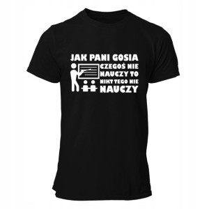 Tshirt Z Imieniem Nauczycielki Wychowawczyni