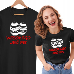Zabawna Koszulka Wielkanocna Anty Pis ***** ***