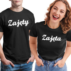 Zestaw 2 Koszulek Tshirt Walentynki Dla Dziewczyny