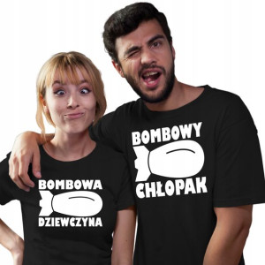 Zestaw Koszulki Na Dzień Chłopaka Kobiet Upominek