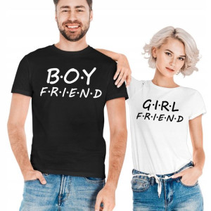Zestaw Koszulki Zabawny Prezent Walentynki Friends