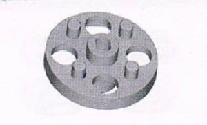 Gear dead plate 1P