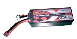 AKUMULATOR LIPO 7000mAh 14.8V 60C HardCase ManiaX