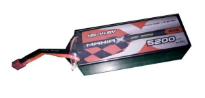 AKUMULATOR LIPO 5200mAh 14.8V 60C HardCase ManiaX