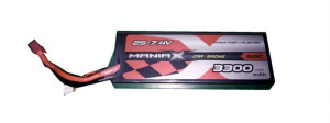 AKUMULATOR LIPO 3300mAh 7.4V 60C HardCase ManiaX
